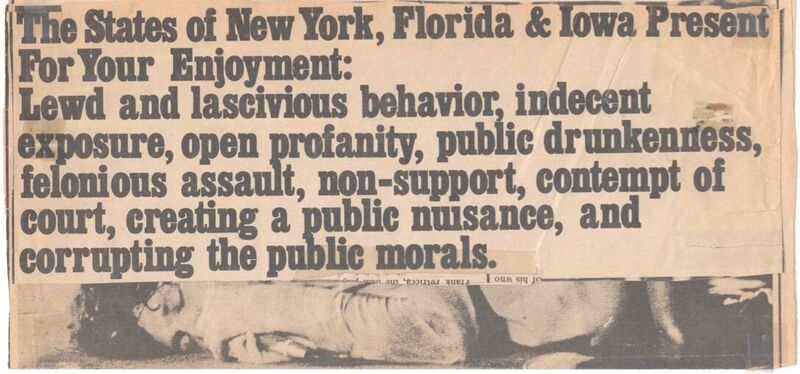 Morrison's Miami Trial