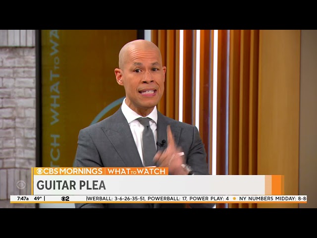 CBS Mornings WHAT TO WATCH - Robby Krieger Guitar Quest
