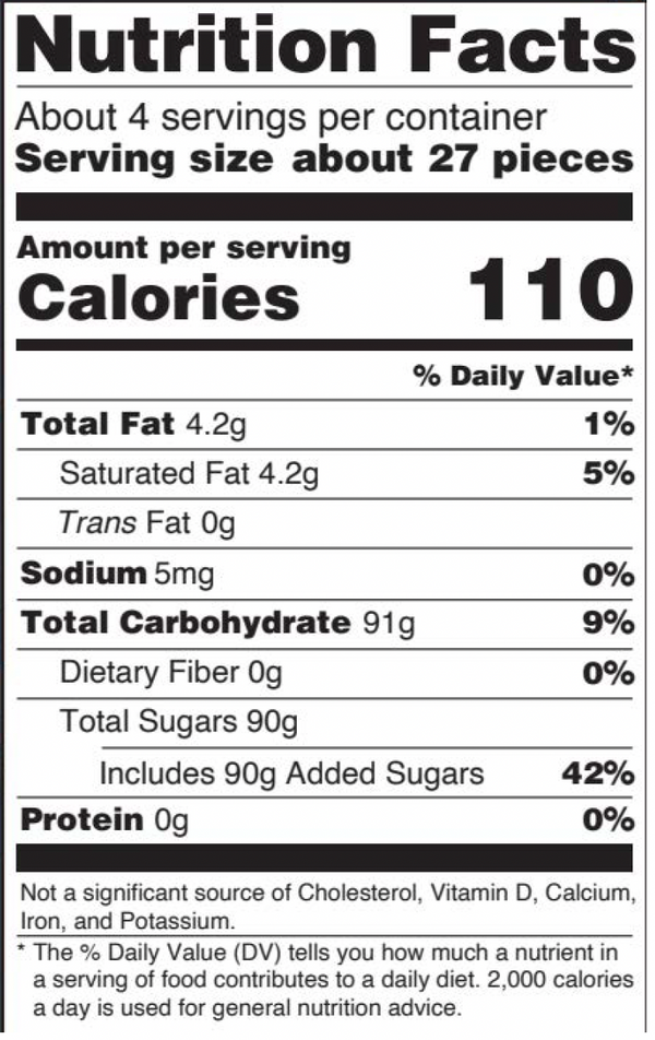 Freeze Dried Candy Coated Sour Chews